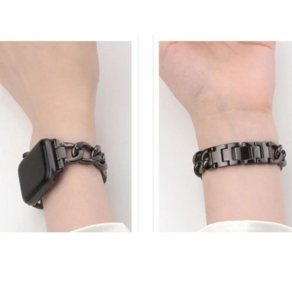 NEW Strap Chain Stainless Band For Apple Watch - S - Picture 4 of 16